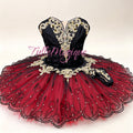Professional black and gold ballet tutu for Don Quixote and Esmeralda variations.