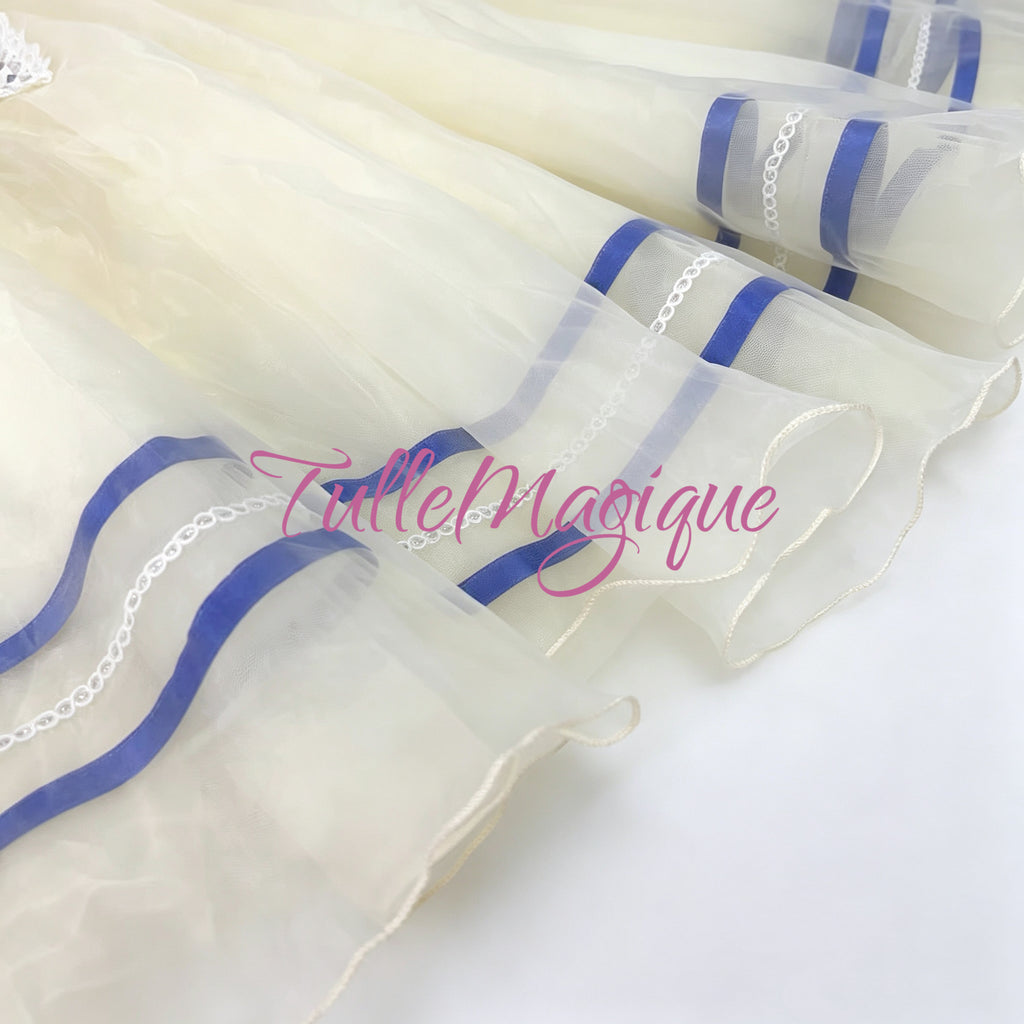 giselle romantic tutu with ivory color soft folwy tulle.