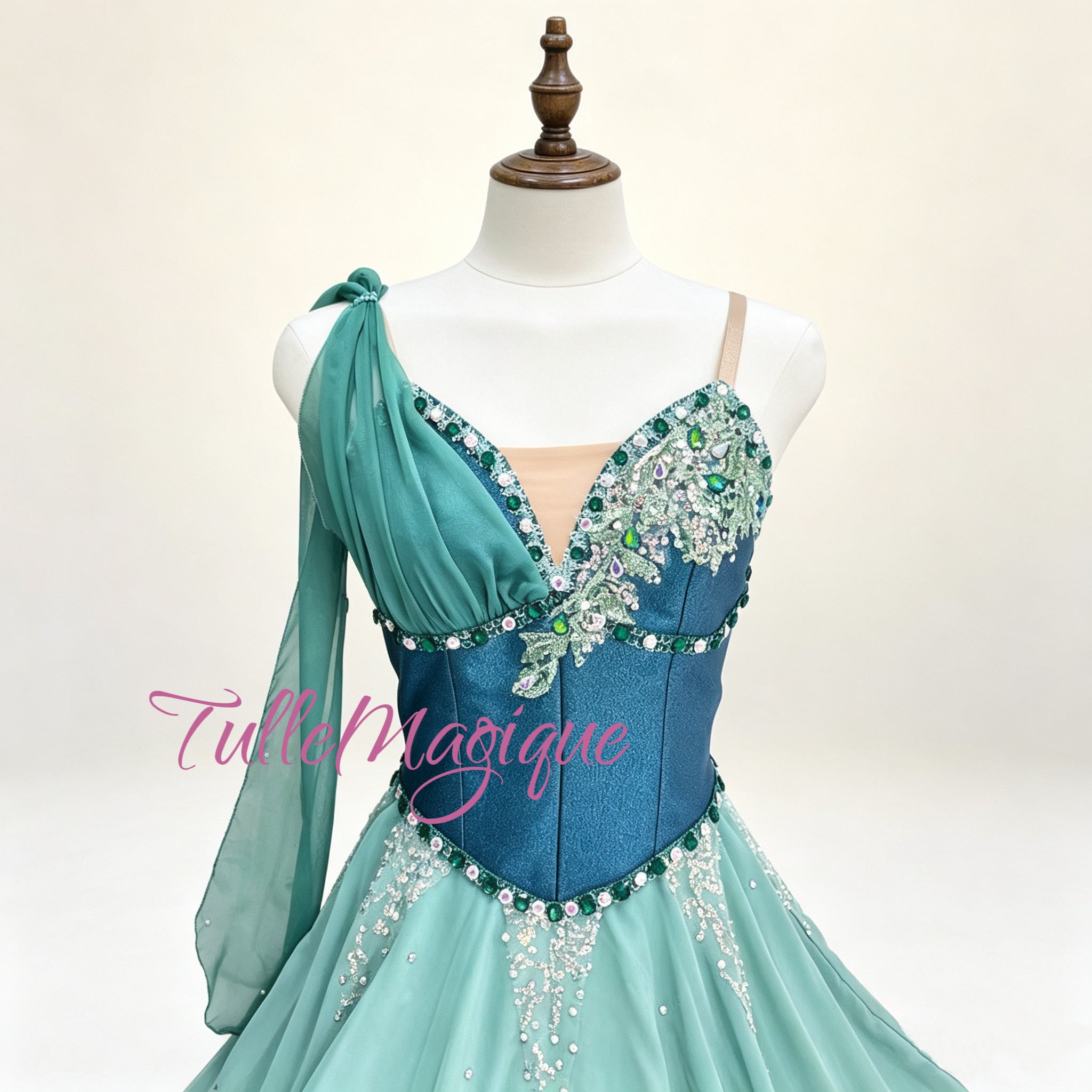 green le corsaire ballet tutu costume 